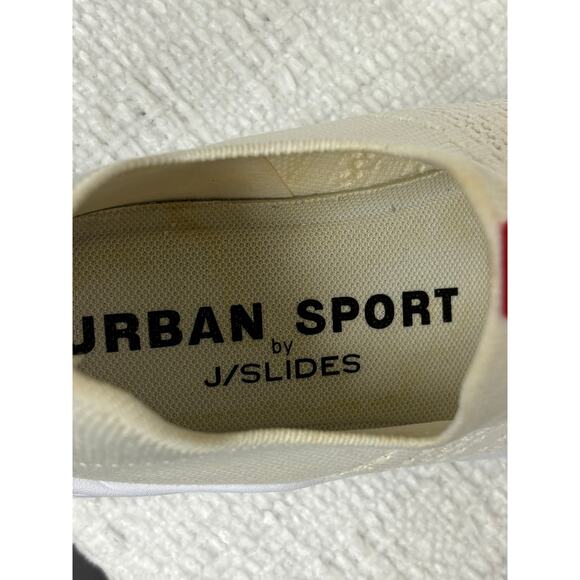 J Slides Women's White Slides Size 7.5 #52424 - Picture 7 of 8